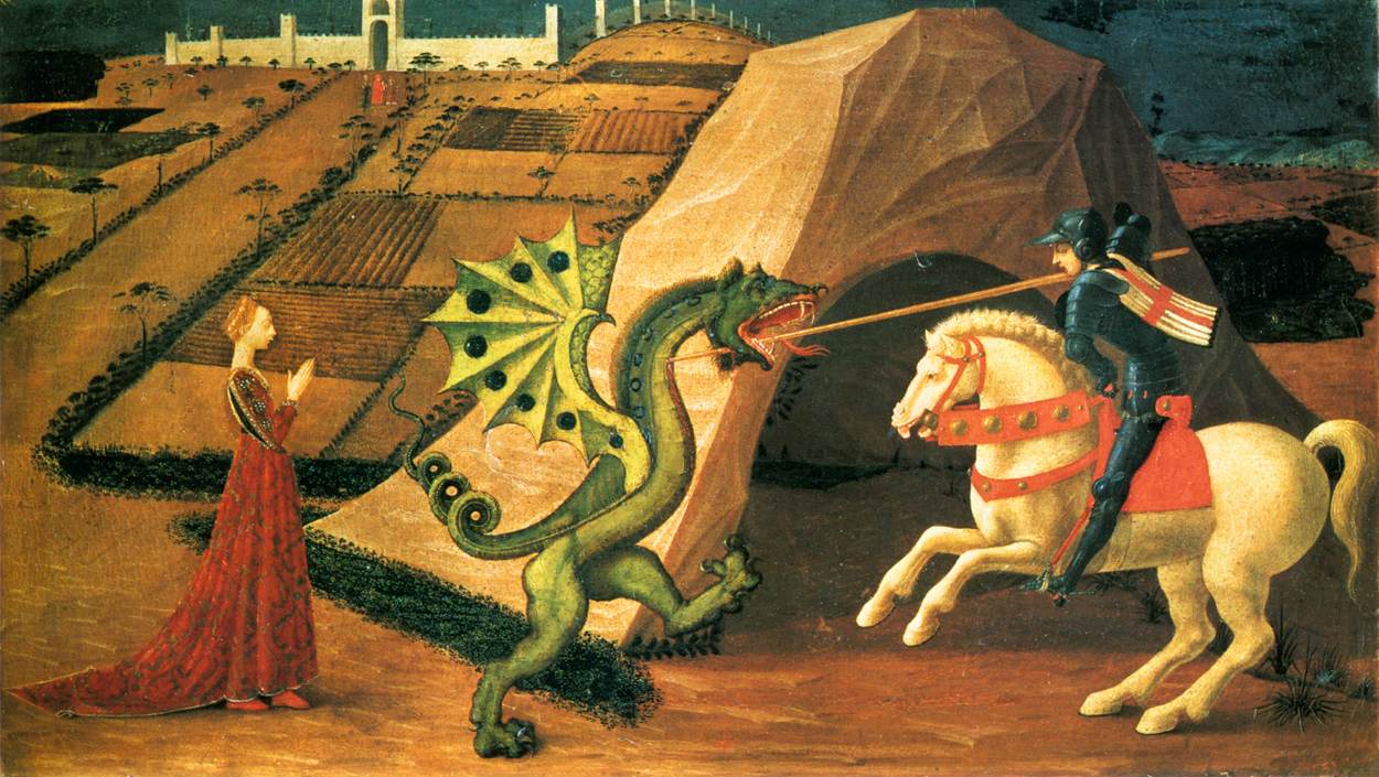 San Jorge matando al dragón